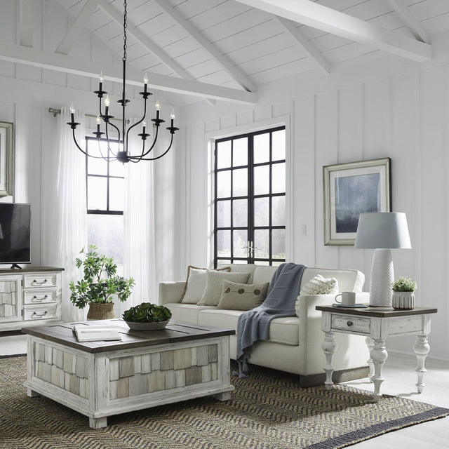 Liberty Furniture River Place - 3 Piece Table Set - White