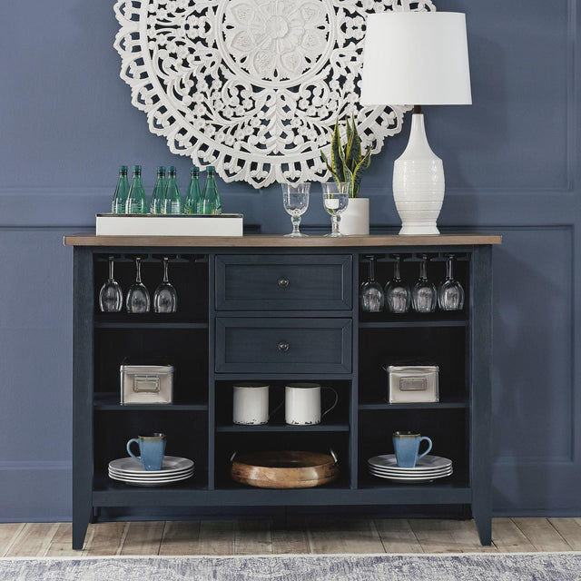Liberty Furniture Lakeshore - Server - Navy