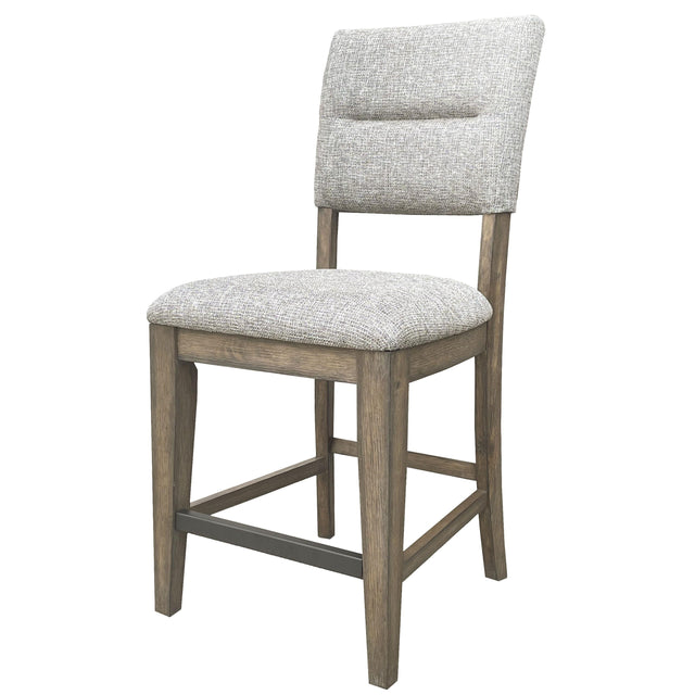 Parker House Cedar Fork - Dining Upholstered Counter Stool (Set of 2) - Smoked Arabica