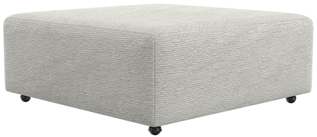 Catnapper Majesty - Castered Cocktail Ottoman - White