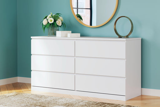 Ashley Onita Six Drawer Dresser - White