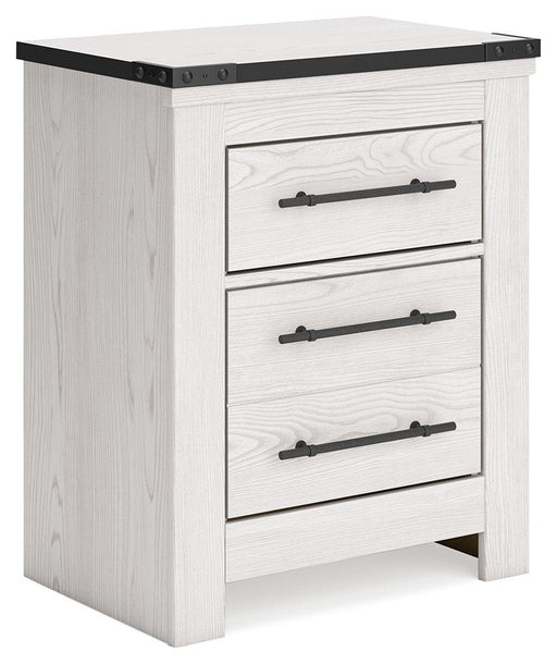 Ashley Schoenberg Two Drawer Night Stand - White