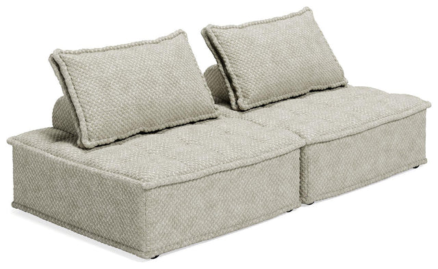 Ashley Bales - Taupe - 2-Piece Modular Seating