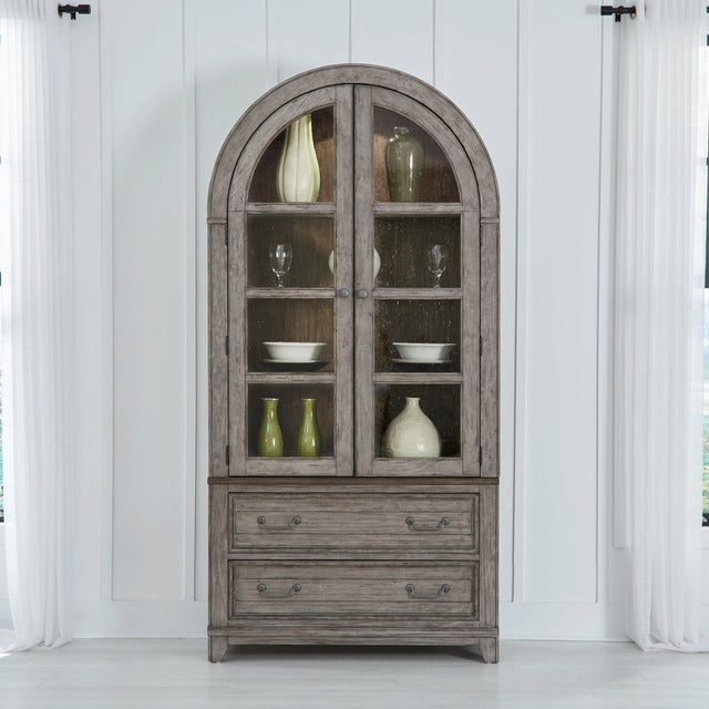 Liberty Furniture River Place - Curio Base - Gray