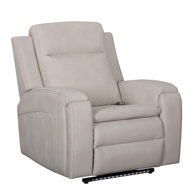 Parker House Armstrong - Power Recliner With Heat, Massage And Auto-Glide - Buffy Cream