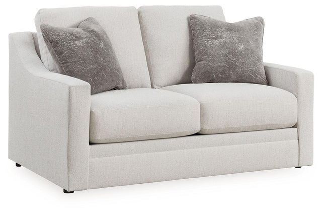 Ashley Maitelynn Loveseat - Chalk