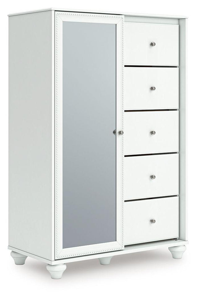 Ashley Kozlani Dressing Chest - White