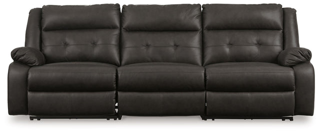 Ashley Mackie Pike - Storm - 3-Piece Power Reclining Sectional Sofa