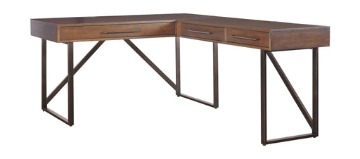 Ashley Starmore - Brown - Home Office L Shaped Desk