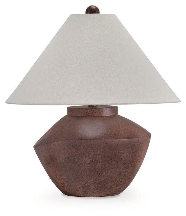 Ashley Honsworth Poly Table Lamp (1/CN) - Antique Brown