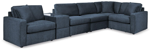 Ashley Modmax - Ink - 6-Piece Sectional With Storage Console