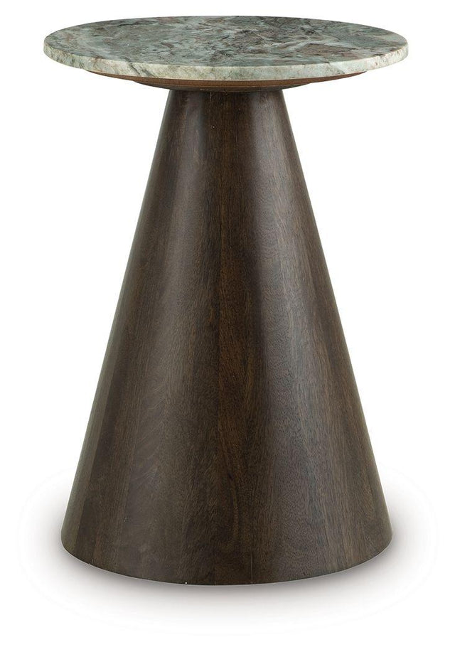 Ashley Waltnor Accent Table - Gray/White/Brown