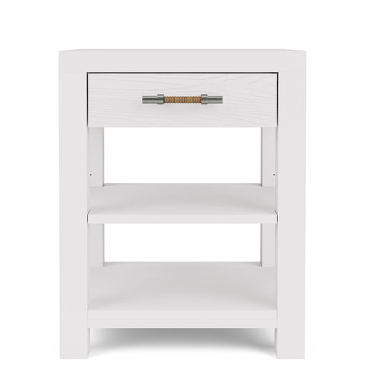 Riverside Furniture Rosalie - 1 Drawer Nightstand - White - White