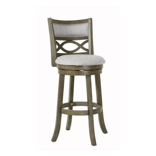 New Classic Furniture Manchester - Bar Stool - Antique Gray - Fabric