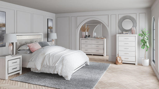 Ashley Altyra - White - 7 Pc. - Dresser, Mirror, Queen Panel Bed, 2 Nightstands