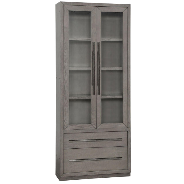 Parker House Pure Modern - Glass Door Cabinet - Moonstone