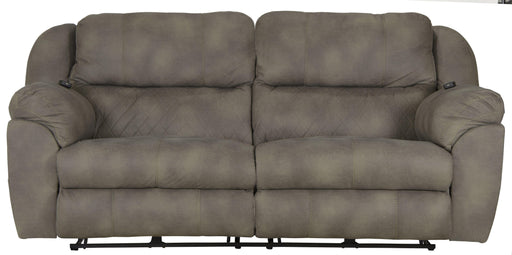Catnapper Flynn - Power Lay Flat Reclining Sofa Power Adjustable Headrest & Lumbar and Dual Heat & Massage - Fig