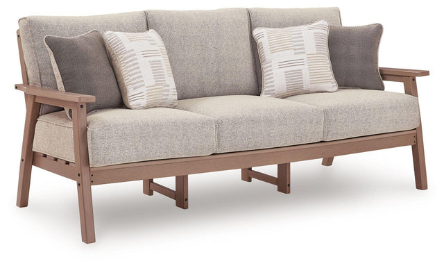 Ashley Grover Beach Sofa with Cushion - Driftwood