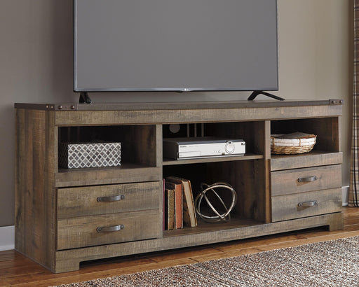 Ashley Trinell - Brown - 4 Pc. - Entertainment Center - 63" TV Stand