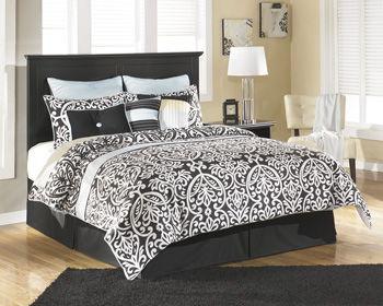 Ashley Maribel Queen Panel Headboard - Black