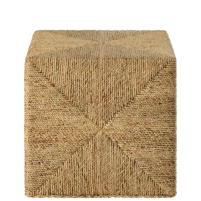 Riverside Furniture Rosalie - Woven Cube Table - Light Brown