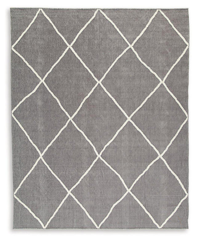 Ashley Stardo Large Rug - Gray/Ivory