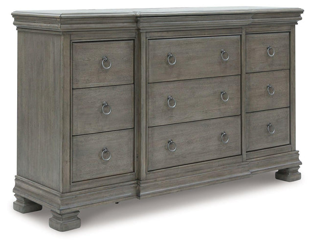 Ashley Lexorne Dresser - Gray