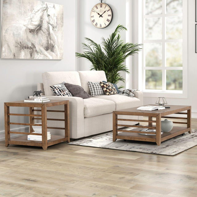 Liberty Furniture Shaker Lakes - 3 Piece Set - Brown