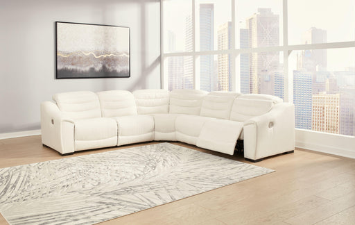 Ashley Next-gen Gaucho - Chalk - Zero Wall Recliners With Armless Chair 5 Pc Sectional