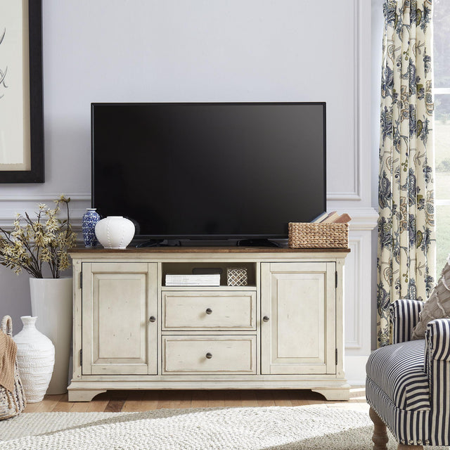 Liberty Furniture Morgan Creek - 56" TV Console - White