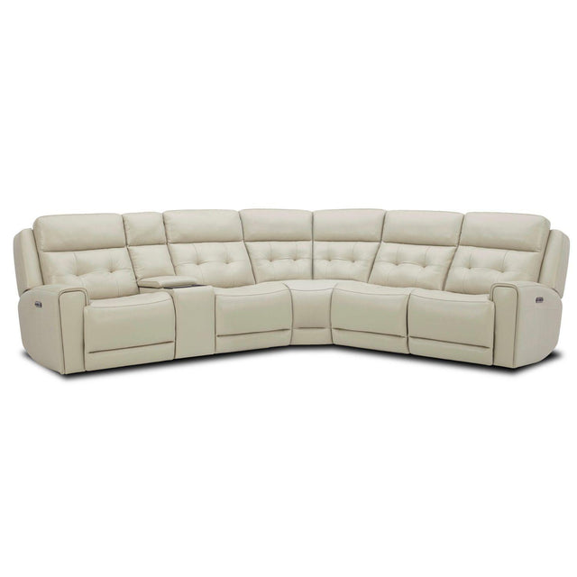 Liberty Furniture Carrington - 6 Piece Sectional - White