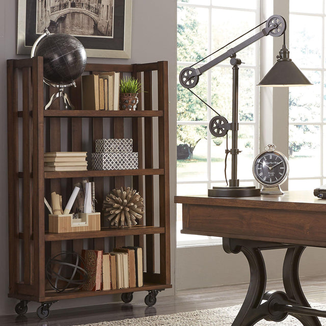 Liberty Furniture Arlington House - Open Bookcase - Dark Brown