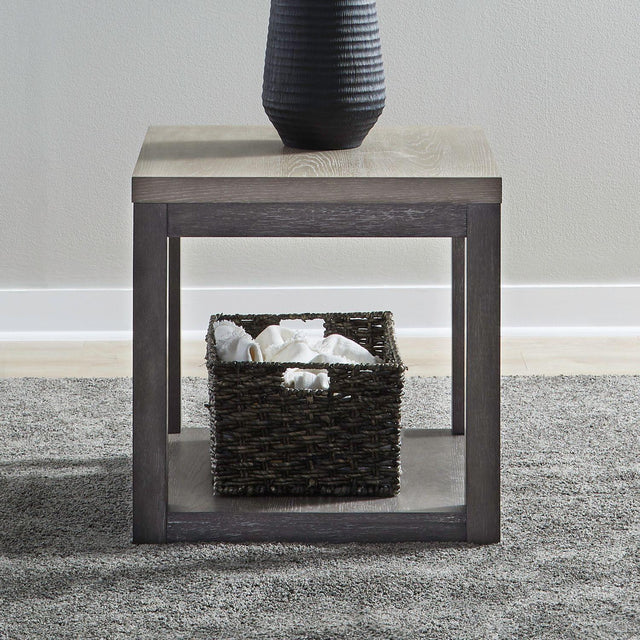 Liberty Furniture Piedmont - End Table - Charcoal / Ash