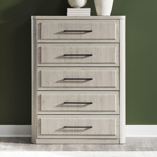 Liberty Furniture Modern Play - 5 Drawer Chest - White