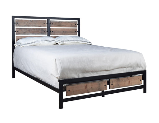 New Classic Furniture Elk River - 3/3 Twin Bed - Rustic