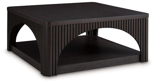 Ashley Yellink Square Cocktail Table - Black