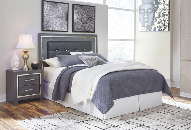 Ashley Lodanna Queen UPH Panel Headboard - Gray