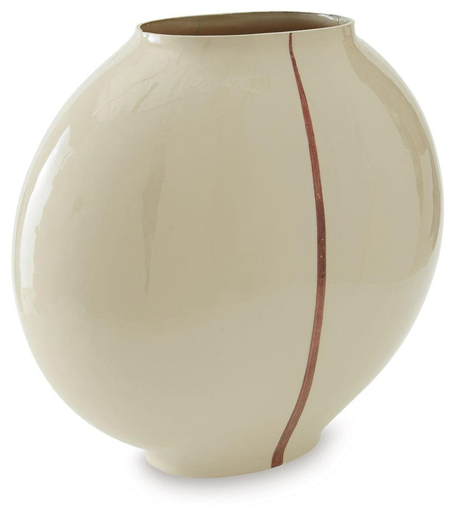 Ashley Sheabourne Vase - Cream