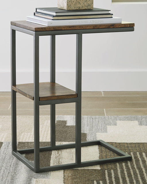 Ashley Forestmin Accent Table - Natural/Black