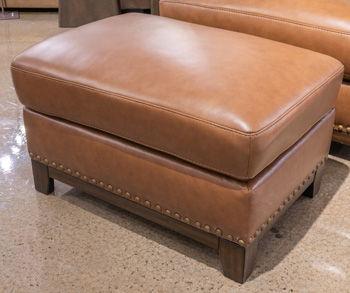 Ashley Saonara Ottoman - Amber