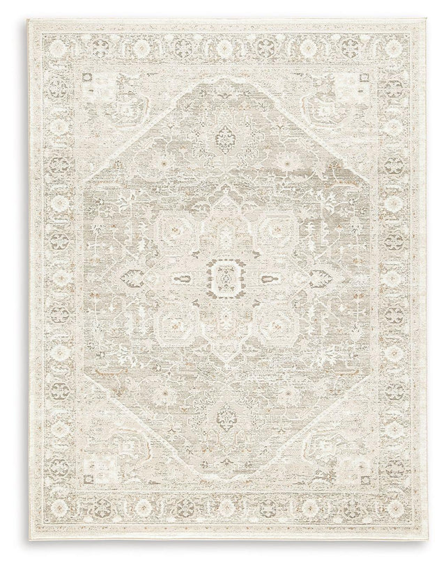 Ashley Gatwell Large Rug - Ivory/Gray/Tan