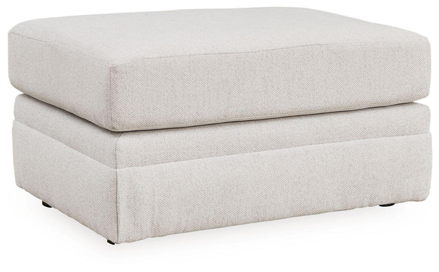 Ashley Maitelynn Ottoman - Chalk