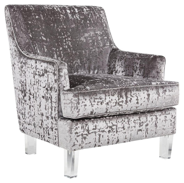 Ashley Gloriann Accent Chair - Pewter