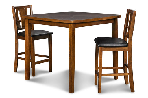 New Classic Furniture Dixon - 5 Piece Counter Dining Set - Dark Espresso