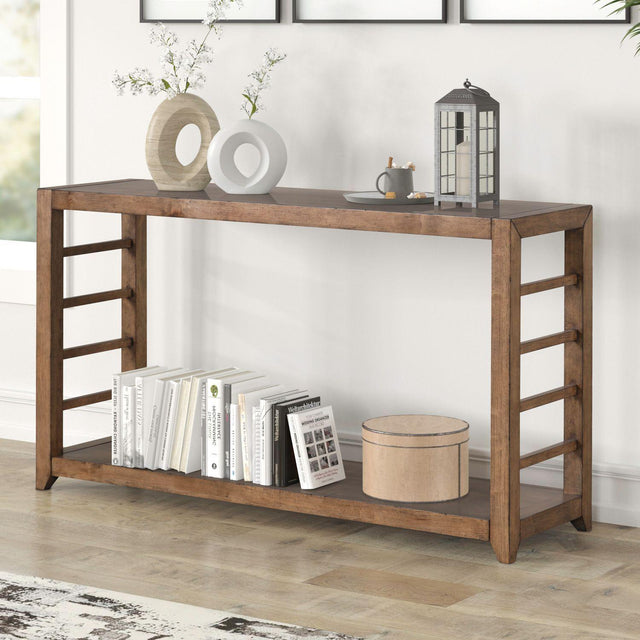 Liberty Furniture Shaker Lakes - Sofa Table - Brown