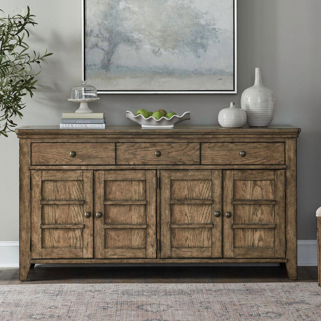 Liberty Furniture Carolina Park - Server - Brown