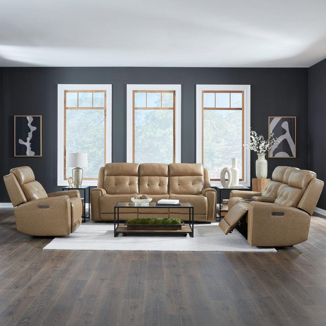 Liberty Furniture Carrington - Sofa With Loveseat & Recliner - Brown
