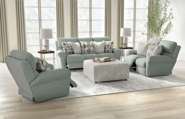 Catnapper Kellen - Lay Flat Reclining Loveseat - Woodlands