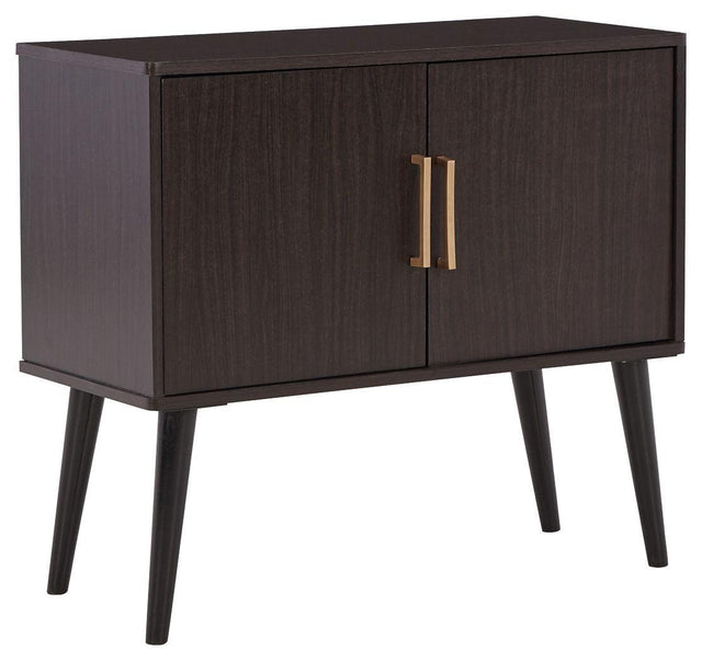 Ashley Orinfield Accent Cabinet - Dark Brown