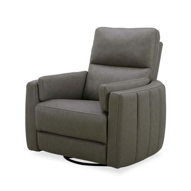 Liberty Furniture Reilly - Swivel Glider Recliner P3 - Gray